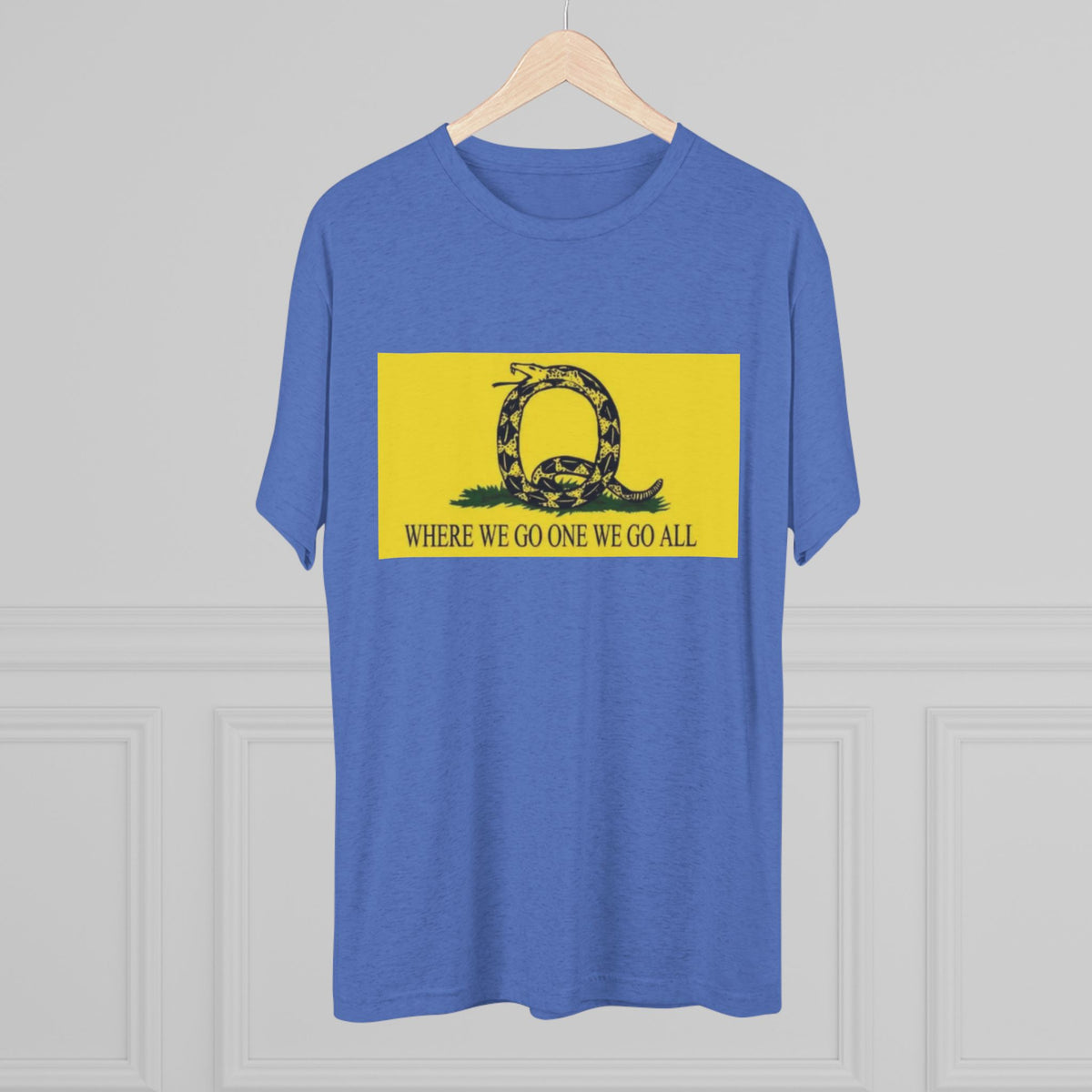 Where We Go One We Go All Q Tee Shirt
