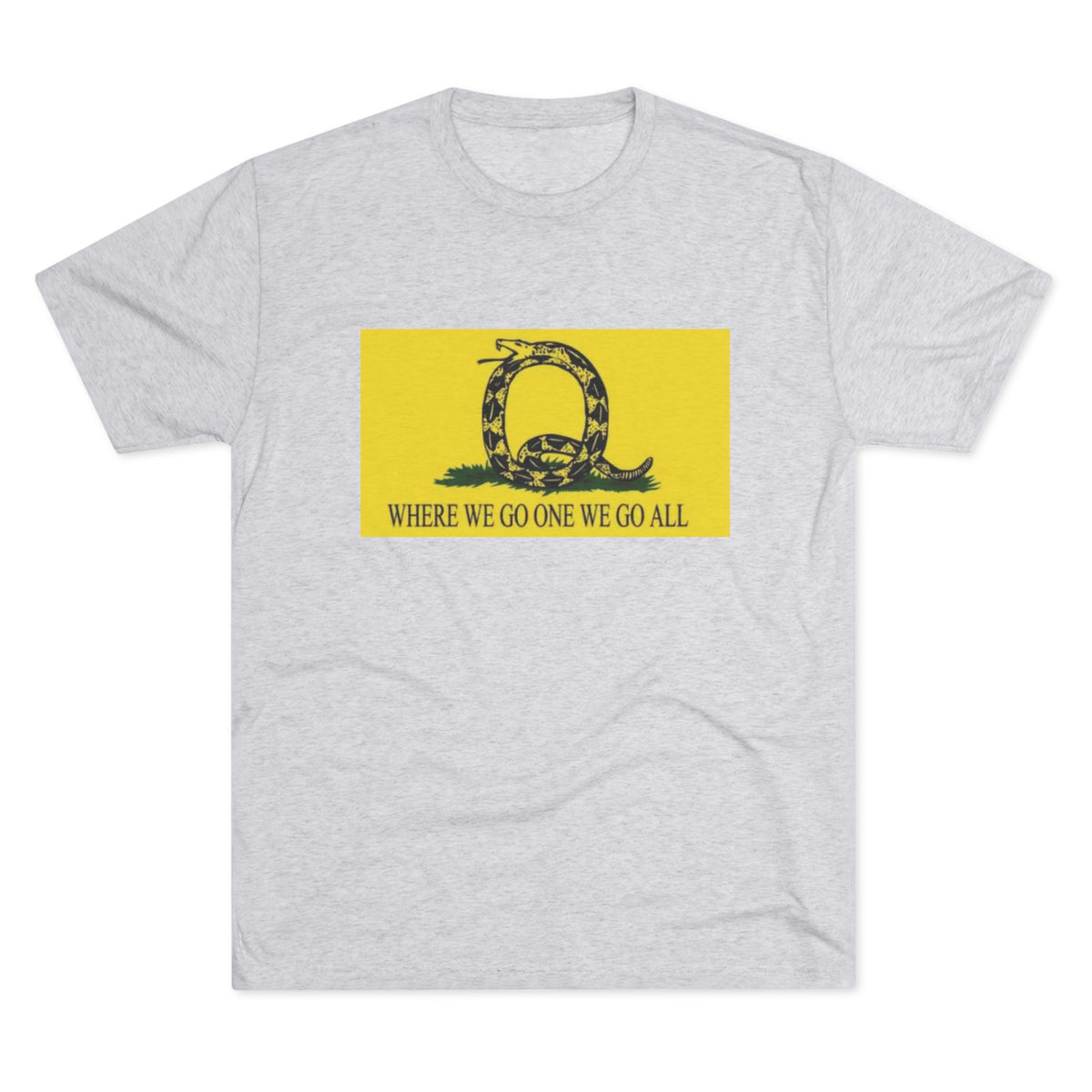 Where We Go One We Go All Q Tee Shirt