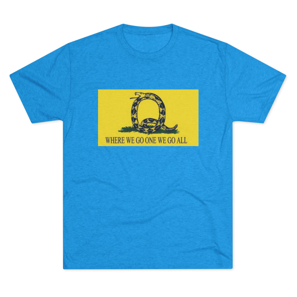 Where We Go One We Go All Q Tee Shirt