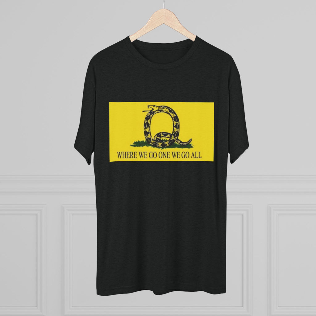 Where We Go One We Go All Q Tee Shirt