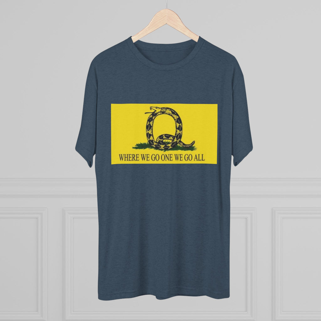 Where We Go One We Go All Q Tee Shirt