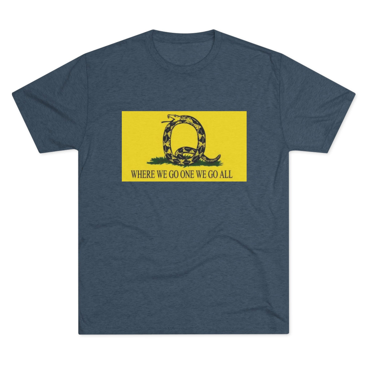 Where We Go One We Go All Q Tee Shirt