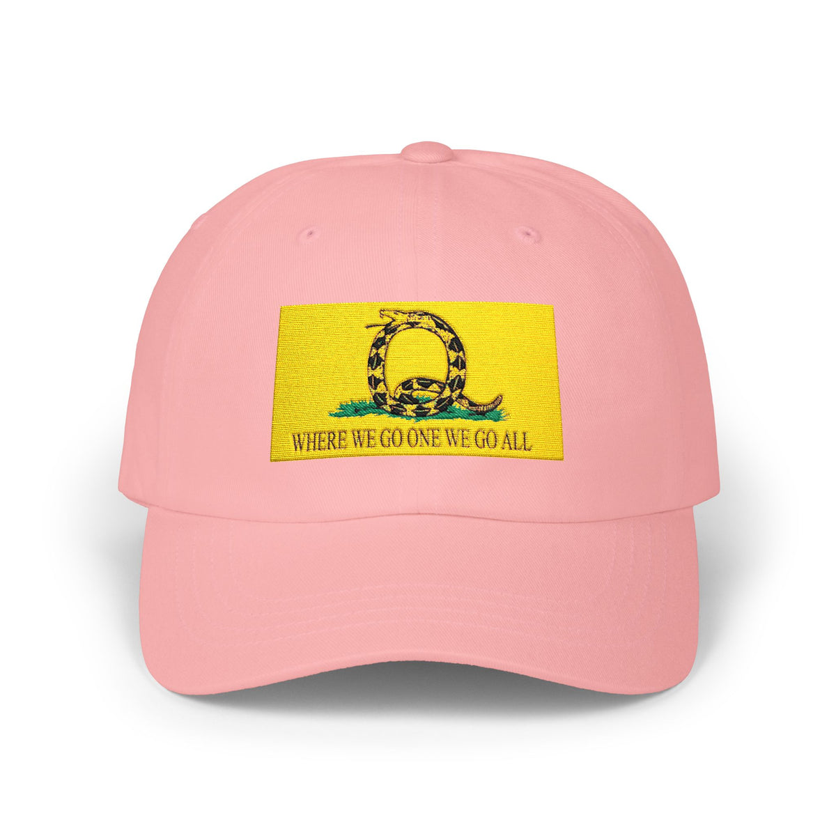 Where We Go One We Go All - Q - Dad Cap Embroidered