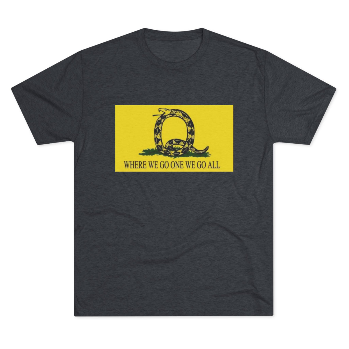 Where We Go One We Go All Q Tee Shirt