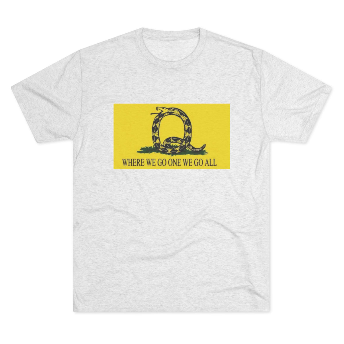 Where We Go One We Go All Q Tee Shirt