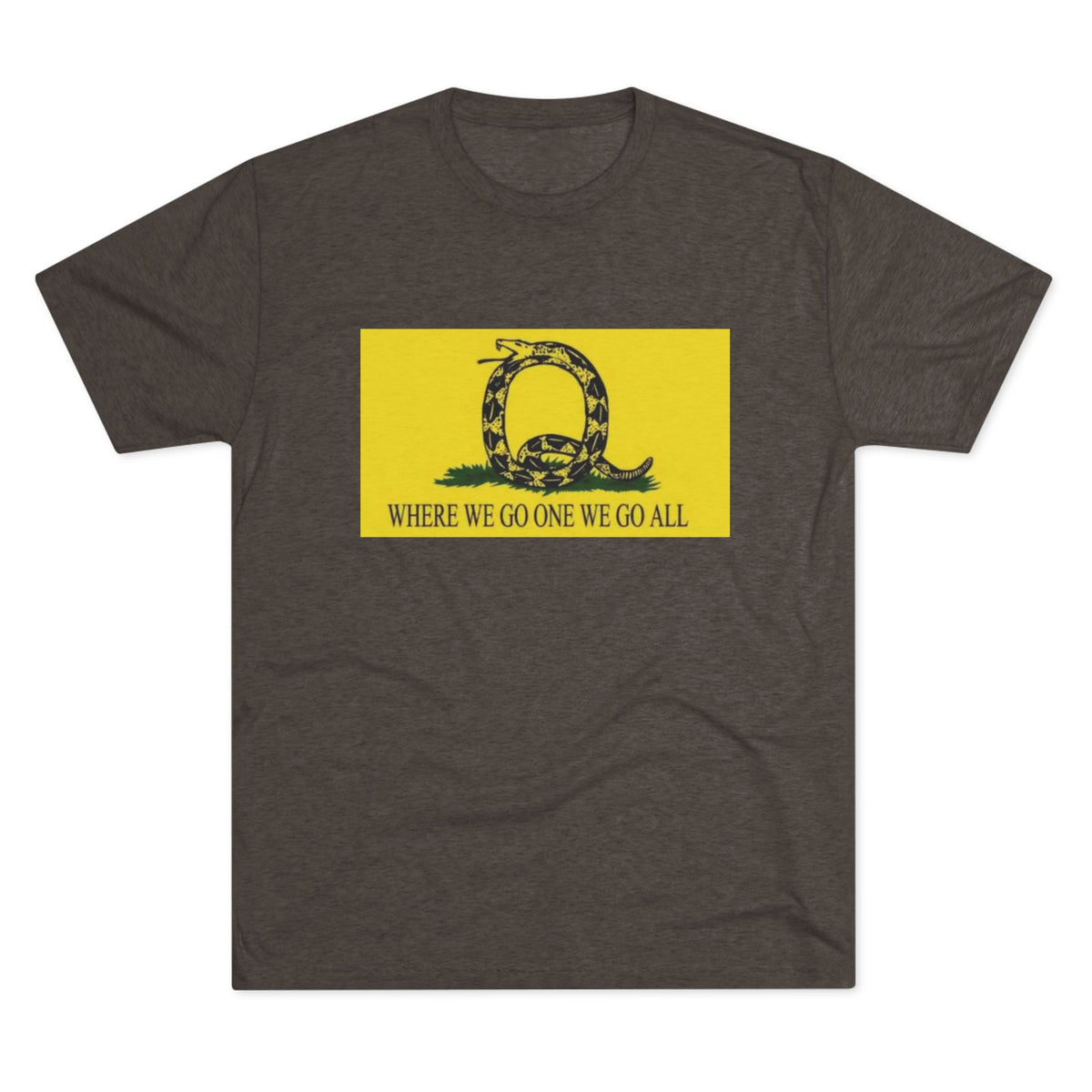 Where We Go One We Go All Q Tee Shirt