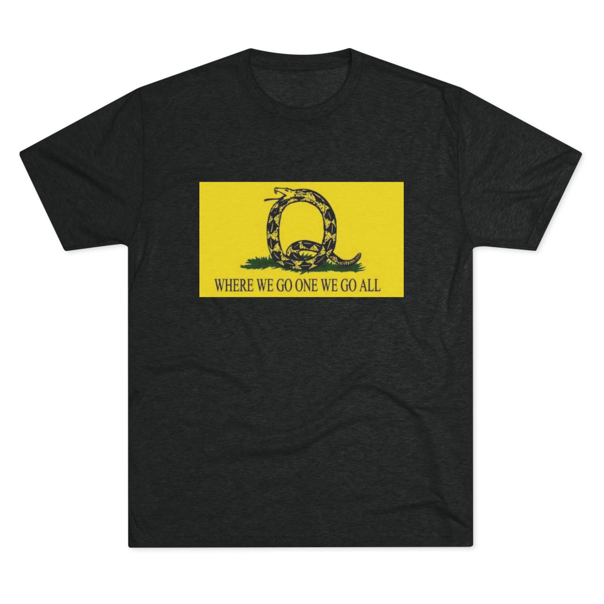 Where We Go One We Go All Q Tee Shirt