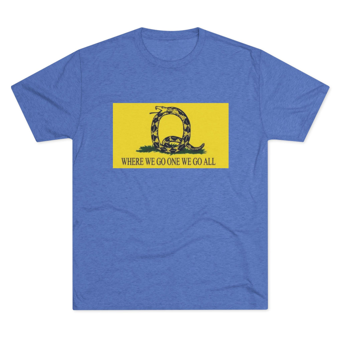 Where We Go One We Go All Q Tee Shirt