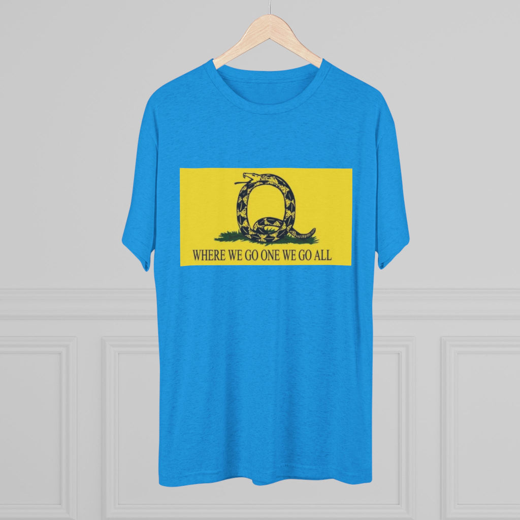 Where We Go One We Go All Q Tee Shirt